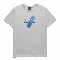 APC T-Shirts & Long Sleeves SHIBA PAINTED LOGO TEE