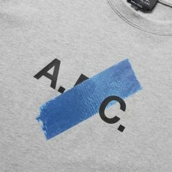 APC T-Shirts & Long Sleeves SHIBA PAINTED LOGO TEE