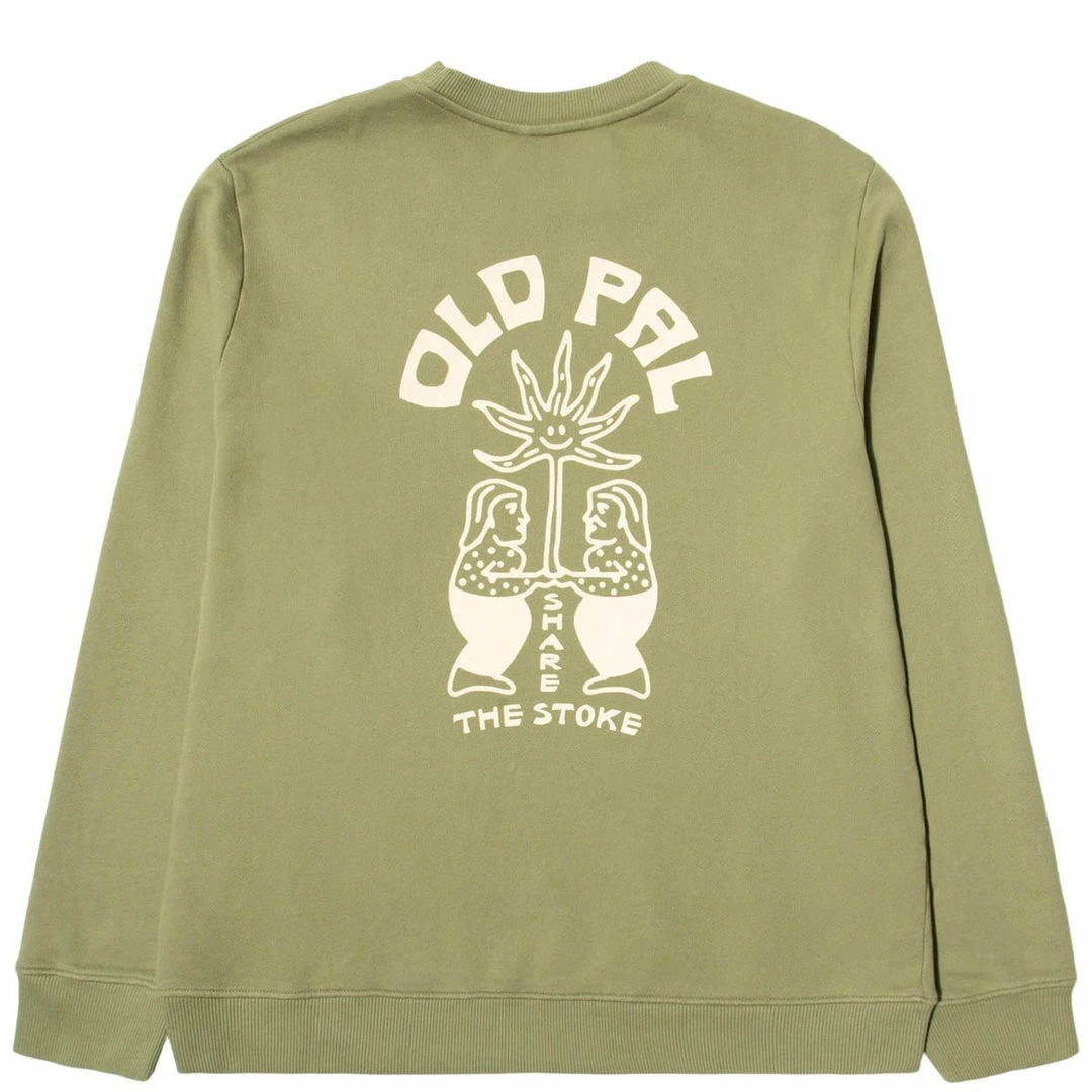 Wholesale ✨ Old Pal Provisions Hoodies & Sweatshirts SHARE THE STOKE CREWNECK SWEATSHIRT ⌛ 1 Old Pal Provisions Hoodies & Sweatshirts SHARE THE STOKE CREWNECK SWEATSHIRT