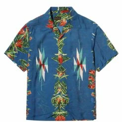 Kapital Shirts SILK/RAYON HIBISCUS-ORTEGA ALOHA SHIRT