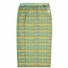 Stüssy Bottoms WOMEN'S PRINTED PLAID MESH TUBE SKIRT