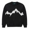 Afield Out LOWELL KNIT SWEATER BLACK L Hoodies & Sweatshirts