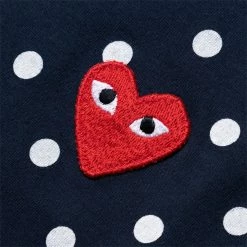 Deals 🌟 Comme Des Garçons Play PLAY POLKA DOT T-SHIRT ⭐ 7 Comme Des Garçons Play PLAY POLKA DOT T-SHIRT