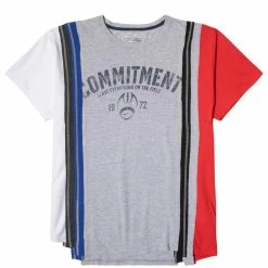 Needles 7 CUTS SS TEE COLLEGE SS21 56 T-Shirts & Long Sleeves