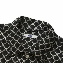 BODE EMBROIDERED SHEER SIREN S/S SHIRT