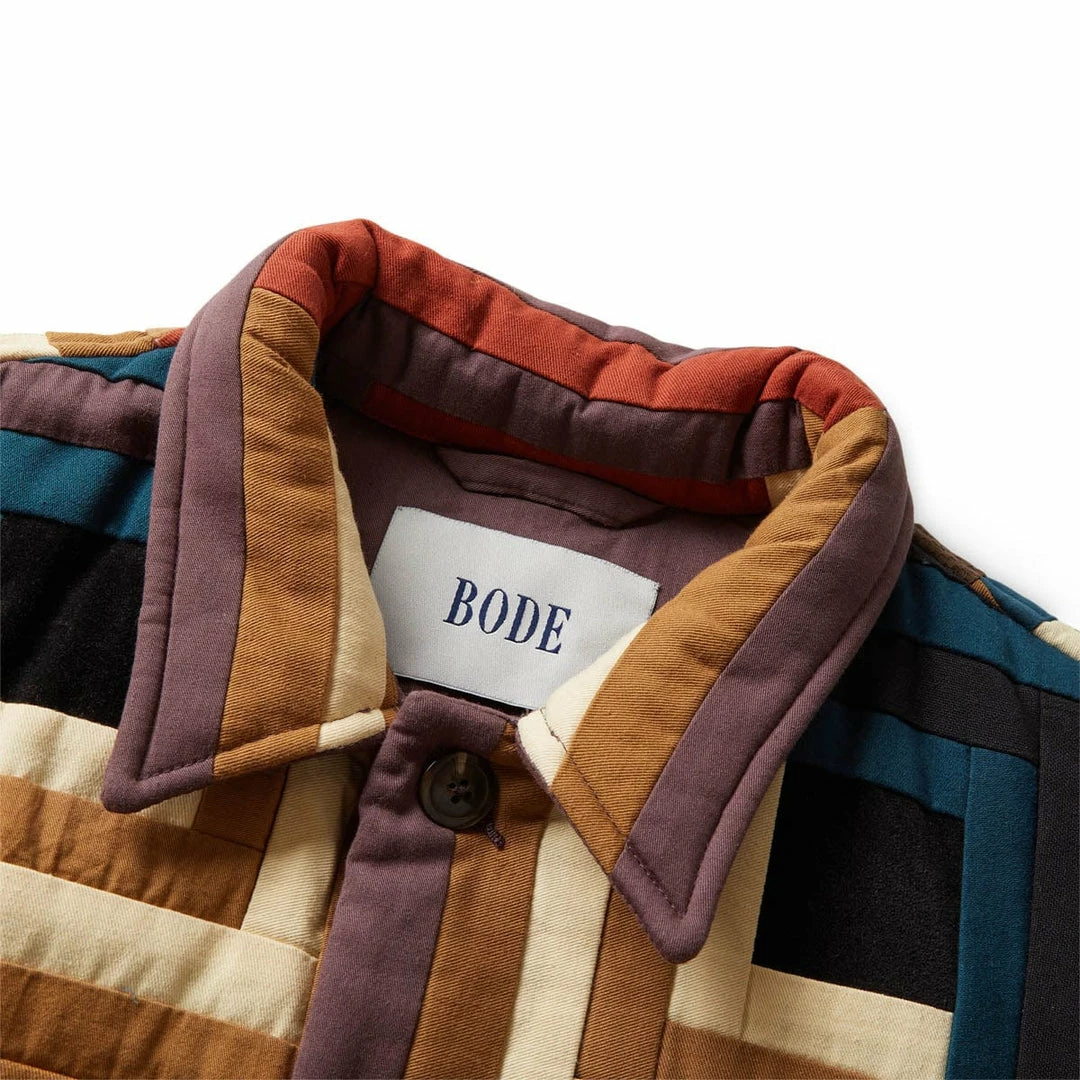 Wholesale π― BODE LOG CABIN QUILTED WORKWEAR Outerwear β¨ 3 BODE LOG CABIN QUILTED WORKWEAR Outerwear