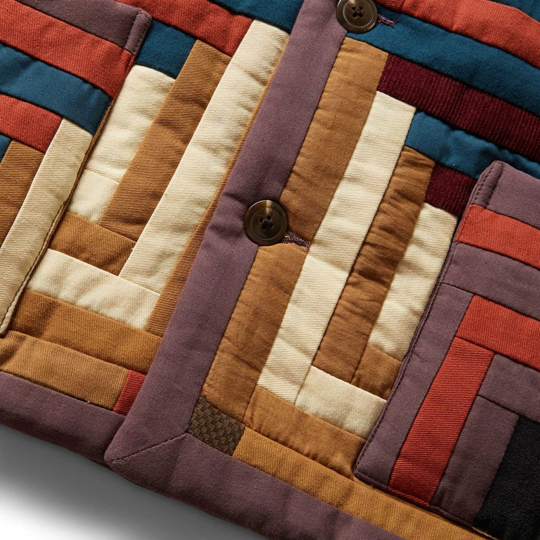 Wholesale π― BODE LOG CABIN QUILTED WORKWEAR Outerwear β¨ 4 BODE LOG CABIN QUILTED WORKWEAR Outerwear