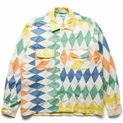 BODE Shirts LONESTAR PATCHWORK L/S SHIRT