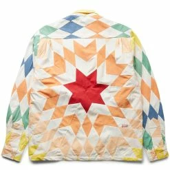 BODE Shirts LONESTAR PATCHWORK L/S SHIRT