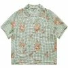 BODE Shirts MINT GRID SS SHIRT