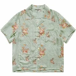 BODE Shirts MINT GRID SS SHIRT