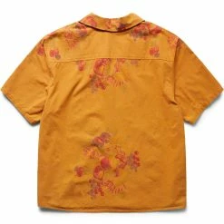 BODE Shirts OVERDYED TABLECLOTH S/S SHIRT