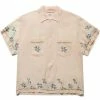 BODE SEQUINED FLORAL NET SS SHIRT Shirts