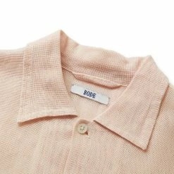 BODE SEQUINED FLORAL NET SS SHIRT Shirts