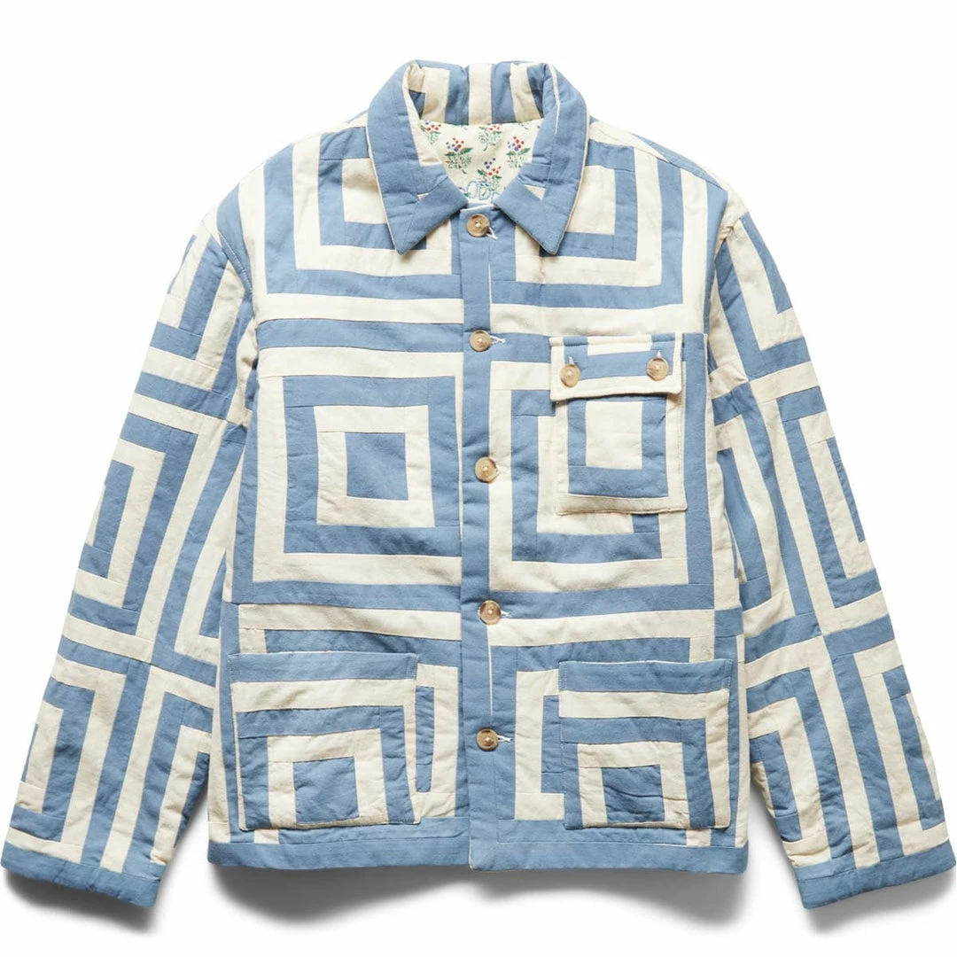 Buy π₯° BODE WHITE HOUSE STEPS QUILT JACKET Outerwear π 1 BODE WHITE HOUSE STEPS QUILT JACKET Outerwear