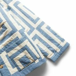 Buy π₯° BODE WHITE HOUSE STEPS QUILT JACKET Outerwear π 7 BODE WHITE HOUSE STEPS QUILT JACKET Outerwear