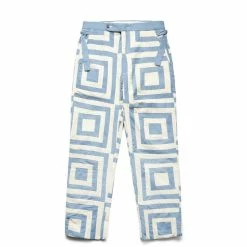 BODE WHITE HOUSE STEPS QUILT TROUSER Bottoms
