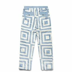 BODE WHITE HOUSE STEPS QUILT TROUSER Bottoms