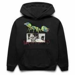 Brain Dead Hoodies & Sweatshirts ANT WAR HOODED SWEATSHIRT