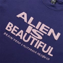 Brain Dead T-Shirts & Long Sleeves BEAUTIFUL ALIEN T-SHIRT
