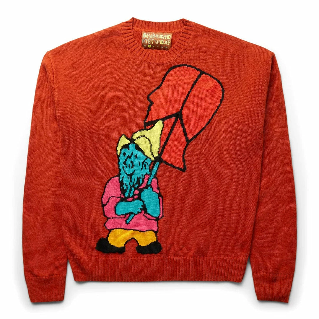 Cheap โค๏ธ Brain Dead Knitwear GNOME SWEATER ๐ 1 Brain Dead Knitwear GNOME SWEATER
