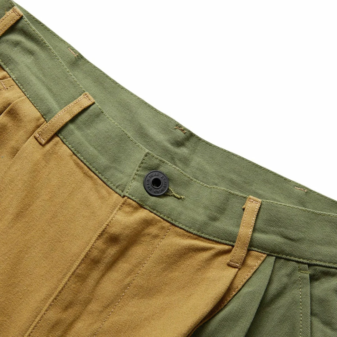 Buy π Brain Dead GOOP HERRINGBONE TROUSER π 3 Brain Dead GOOP HERRINGBONE TROUSER