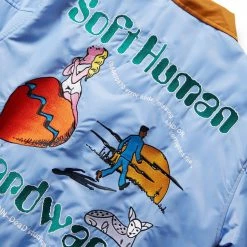 Brain Dead HUMAN HARDWARE SATIN JACKET Outerwear