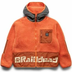 Brain Dead LEVELS SHERPA FULL ZIP JACKET