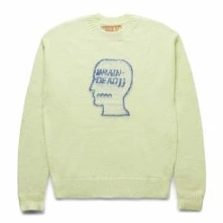 Brain Dead Hoodies & Sweatshirts LOGOHEAD PILE CREWNECK SWEATER