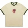 Brain Dead MOUTHWORM SHORT SLEEVE RINGER TEE