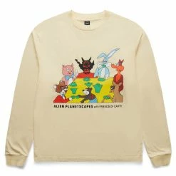 Brain Dead ROUND TABLE LONG SLEEVE T-Shirts & Long Sleeves