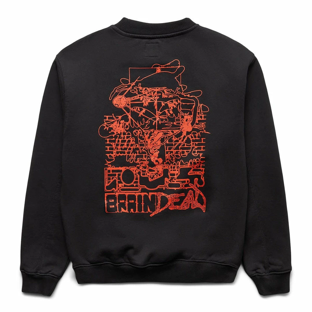Budget π Brain Dead Hoodies & Sweatshirts SLUDGE CREWNECK β€οΈ 2 Brain Dead Hoodies & Sweatshirts SLUDGE CREWNECK