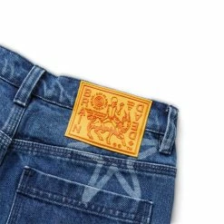 Brain Dead STARS DENIM DOUBLE KNEE UTILITY PANT