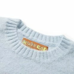 Brain Dead SUPERFUZZ LOGOHEAD CREWNECK SWEATER Knitwear