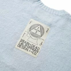 Brain Dead SUPERFUZZ LOGOHEAD CREWNECK SWEATER Knitwear