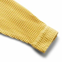 Brain Dead WAFFLE SNAP FRONT SHIRT