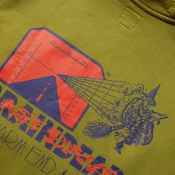 Brain Dead Hoodies & Sweatshirts WARN END AESTHETICS HOODIE