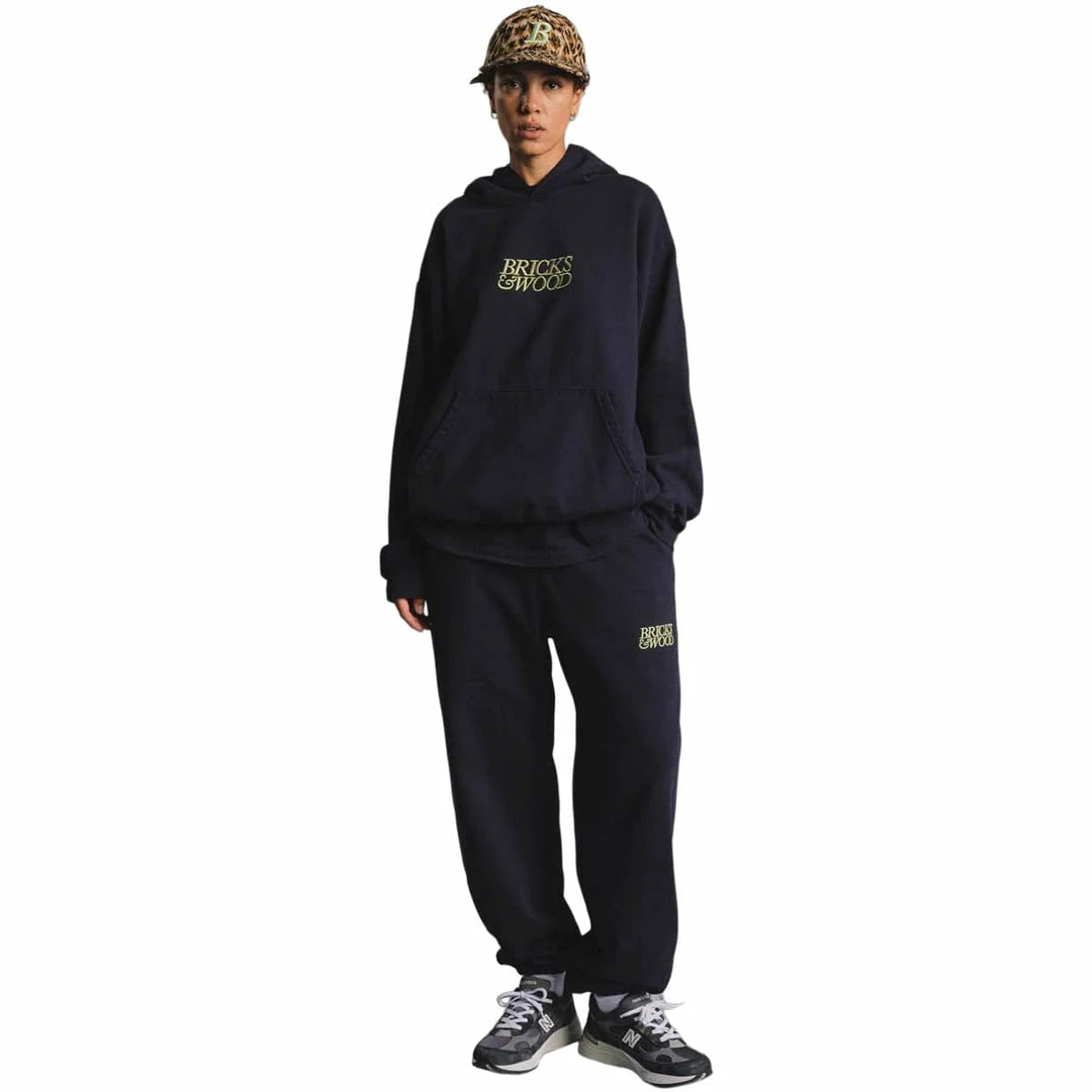 Best Sale 🎉 Bricks & Wood Bottoms LOGO SWEATPANTS ❤️ 3 Bricks & Wood Bottoms LOGO SWEATPANTS