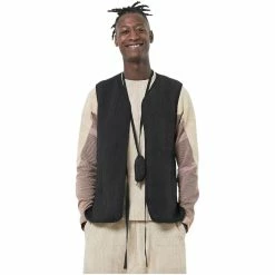 BYBORRE 3D KNIT OPEN BACK VEST