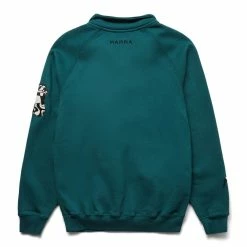 By Parra LIFE EXPERIENCE HALF ZIP SWEATSHIRT Hoodies & Sweatshirts