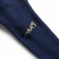 By Parra Outerwear MIRRORED FLAG LOGO KNITTED PULLOVER