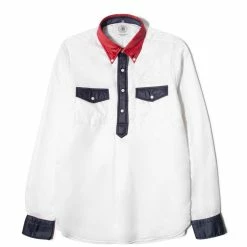 TAKAHIROMIYASHITA The Soloist. DOUBLE POCKET PULLOVER NYLON SHIRT