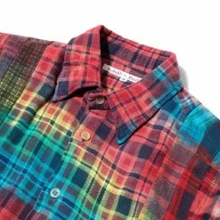 Needles 7 CUTS FLANNEL TIE DYE SHIRT FW20 7 Shirts