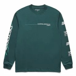 Carhartt WIP T-Shirts & Long Sleeves DETROIT TURBO L/S T-SHIRT