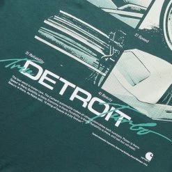 Carhartt WIP T-Shirts & Long Sleeves DETROIT TURBO L/S T-SHIRT
