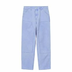 Carhartt WIP DOUBLE KNEE PANT - 'DEARBORN' CANVAS Bottoms