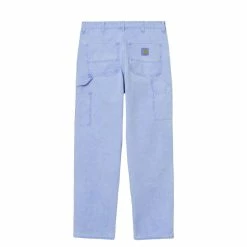 Carhartt WIP DOUBLE KNEE PANT - 'DEARBORN' CANVAS Bottoms