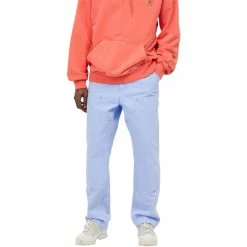 Carhartt WIP DOUBLE KNEE PANT - 'DEARBORN' CANVAS Bottoms