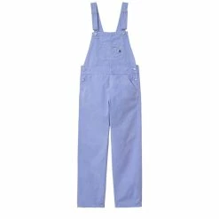 Carhartt WIP WOMEN'S BIB OVERALL STRAIGHT - 'HUDSON' CANVAS