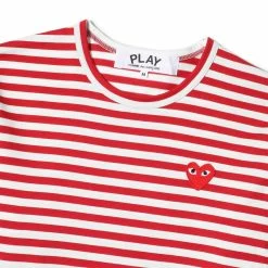 Comme Des Garçons Play PLAY STRIPED T-SHIRT